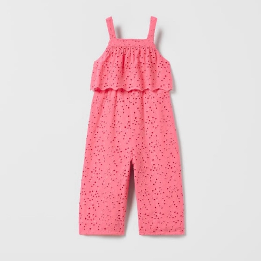 ZARA Embroidered Romper 5-6yr
